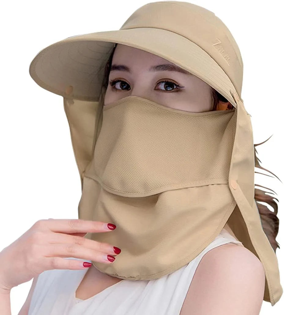 [Teddy] サンバイザー レディース UVカット UPF50+ 日焼け防止 つば広 日よけ帽子 キャップ 春 夏 秋 hat209