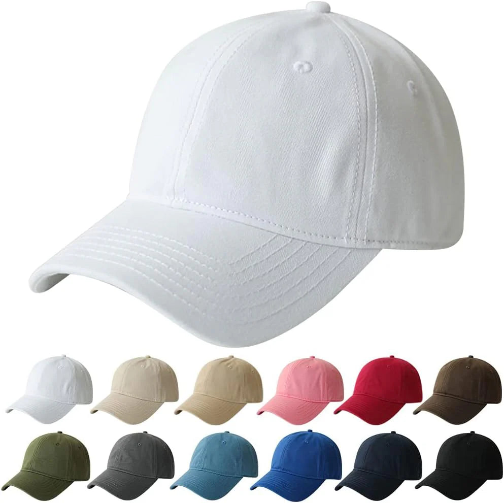 [Andeor] キャップ メンズ レディース 帽子 大きいサイズ 【コットン100％・こだわりの深さ・シンプルで洗練されたデザイン・UPF50+】 春 夏 秋 UVカット帽子 特大 深め 無地 シンプル 人気 おしゃれ かっこいい 野球帽 サイズ調整可能
