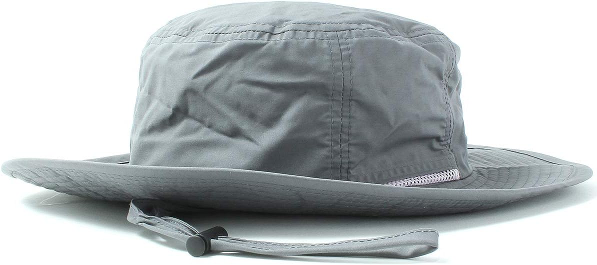 [ベーシクエンチ] サファリハット Teflon Safari Hat 撥水 手洗い UVカット 99.9% UPF50+ 日除け あご紐 洗える 雨の日 帽子 レディース メンズ フリーサイズ キッズサイズ ビッグサイズ